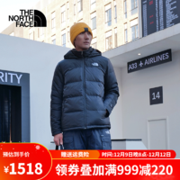 北面（The North Face）羽绒服男户外秋冬户外休闲防泼水550蓬鹅绒填充保暖连帽羽绒外套 JK3/黑色 XL/180