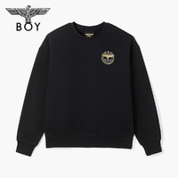 BOY LONDON 男女同款烫金潮流圆领长袖卫衣