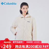 Columbia哥伦比亚抓绒衣女秋季户外运动休闲舒适时尚透气保暖外套AR2904 192 M