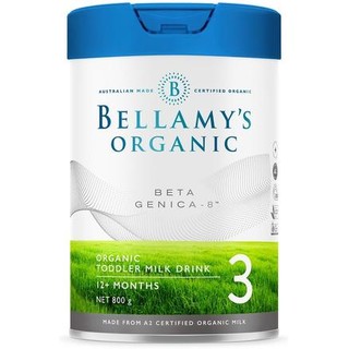 Bellamy\'s 贝拉米 有机白金版3段幼儿配方奶粉 800g 12个月+