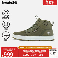 添柏岚（Timberland）男鞋中帮靴秋冬户外休闲舒适轻便|A69JS A69JSEO6/深绿色 44