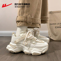 回力店老爹鞋女款秋冬网鞋女透气网面厚底运动鞋子女 白日梦想/689【ins风】 35