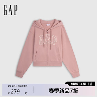 Gap 女装经典刺绣logo连帽卫衣 725766