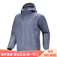 始祖鸟（ARC'TERYX）男士软壳 SOLANO HOODY 防风耐磨舒适透气连帽夹克 Stratus层云灰 L