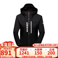 MAMMUT Aenergy女防风防泼水舒适外套夹克皮肤衣 0001-黑色 XS