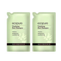 所望植物头皮护理控油蓬松去屑滋养舒缓保湿洗头水 700ml*2瓶装 【替换装】400ml*2