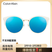 Calvin Klein 卡尔文·克莱恩 太阳镜防晒/时尚穿搭休闲休闲素颜百搭早八CK4338SK-107