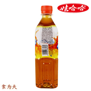 娃哈哈冰红茶柠檬果味茶饮料饮品500g*15瓶整箱装哇哈哈