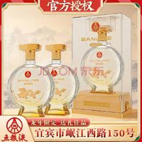 五粮液 WULIANGYE 52度酒水 500mL 2瓶