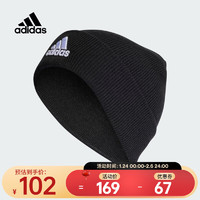 adidas 阿迪达斯 中性LOGO BEANIE CUF针织帽 IB2651 OSFM