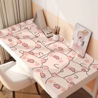 柚琳 lulu猪防皮革书桌垫防水桌布学生学习桌儿童保护垫茶几餐桌防烫