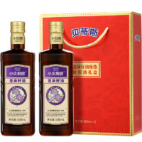 贝蒂斯 小贝厨房 亚麻籽油500ml*2礼盒