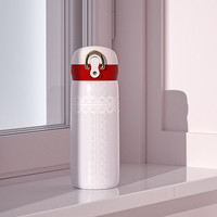 悠乐 YOULET 超轻保温杯316不锈钢网红水杯便携小可爱少女杯子创意个性潮流 蕾丝350ML