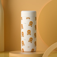 悠乐 YOULET 超轻迷你保温杯小巧可爱便携少女不锈钢迷你水杯口红杯简约杯学生 小狮子200ml