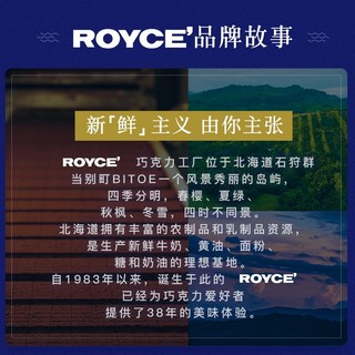 ROYCE'若翼族生巧克力制品零食礼盒装 【日式清新】抹茶味 125g