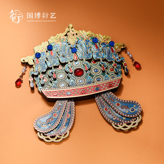 中国国家博物馆 孝端皇后凤冠木质冰箱贴