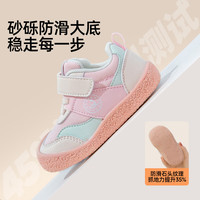婧麒婧麒儿童秋季运动鞋防滑软机能学步鞋婴儿 粉色 11.5 cm内长