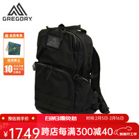 GREGORY格里高利 SPEAR 城市户外运动军迷背包男女通勤双肩包单肩包 黑色 ASSAULT PACK-22L