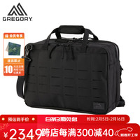 GREGORY格里高利 SPEAR 城市户外运动军迷背包男女通勤双肩包单肩包 黑色 MARSHAL 3 WAY-30L