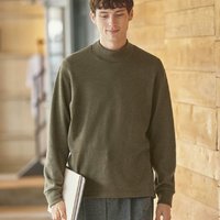 优衣库 UNIQLO 男士高领套头衫 UQ469949 青春流行