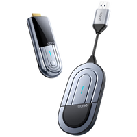 绿巨能 HDMI无线投屏器 4K高清办公会议家用同屏器 适配台式机笔记本电视显示器投影仪 点对点50米传输器