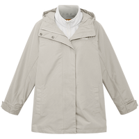 Timberland 女装防水三合一冲锋衣秋冬户外抓绒|A41T3 A41T3071/浅灰色 M