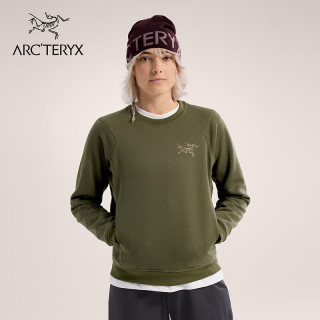 ARC'TERYX AESTAS CREW 保暖 女子 抓绒衫 TATSU/ESOTERIC/复古绿/极致棕