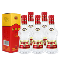 剑南春 水晶剑 小酒版 46度 100ml 浓香型白酒 100ml*5瓶