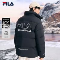 百亿补贴：FILA 短款羽绒服冬季宽松运动上衣保暖男女加厚外套