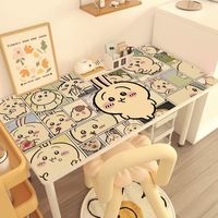 柚琳 吉伊卡哇桌垫chiikawa防水大学生保护垫免洗垫防烫写字台面自由