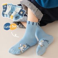 森马集团旗下棉致儿童袜子男童纯棉春秋季男孩防臭吸汗卡通中筒袜