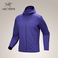 ARC'TERYX 始祖鸟 Kyanite Lightweight Hoody 男子抓绒衣 Soulsonic/韵动紫 S