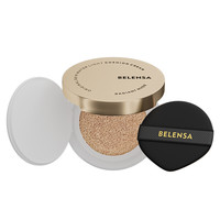 碧兰莎瓷颜悦色气垫霜水润bb霜隔离遮瑕提亮肌肤保湿养肤滋润双色 N50象牙白+N60柔肤白