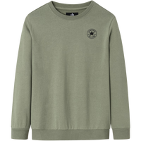 Converse 匡威童装男女童纯棉卫衣春秋舒适毛圈儿童圆领上衣打底衫 铬绿 110 /52(4) 110/52