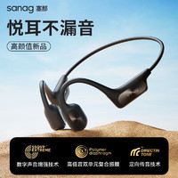 塞那 SANAG A50 Pro Max 骨传导挂耳式降噪蓝牙耳机 黑