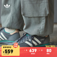 adidas 阿迪达斯 ORIGINALS SL 72 RS 男女休闲运动鞋 JI2484 深灰/象牙白/灰 40