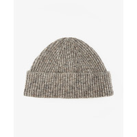 ABERCROMBIE & FITCH男装24秋冬款美式复古潮流百搭翻边罗纹针织帽KI112-4144 灰色杂色 ONE SIZE
