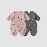 巴厘小猪 宝宝夹丝保暖连体衣