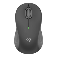 罗技（Logitech）优选系列M550(M650同款造型）无线蓝牙鼠标 办公蓝牙静音鼠标Mac苹果ipad鼠标人体工学双模鼠标 M550 M黑色