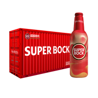 超级波克(SUPER BOCK)黄啤酒礼盒整箱装 节日送礼好物