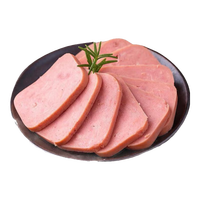 山林大红冷藏午餐肉特嫩方腿香肠火腿肠零食小吃下酒菜烧烤三明治早餐火腿 囤货必备|海派方腿220g*5