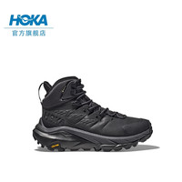 HOKA ONE ONE【李现同款】女款冬季卡哈2防水中帮徒步鞋KAHA 2 GTX户外 黑色 / 黑色 40.5