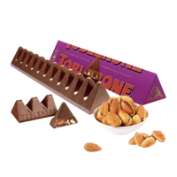 三角（Toblerone）牛奶巧克力制品含葡萄干，蜂蜜及巴旦木糖100g 牛奶巧克力 葡萄干蜂蜜巴旦木糖