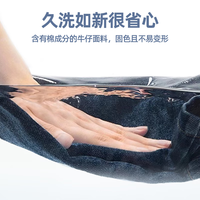 C&A男童裤子春秋2025秋季运动长裤秋装儿童牛仔裤男 【春秋款】两笑脸K_右后袋牛仔蓝 110