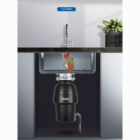 海尔垃圾处理器厨房食物家用餐下水道搅粉碎清理机破碎大功率820W