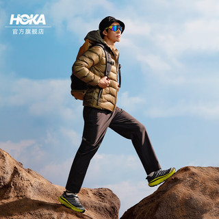 HOKA ONE ONE【李现同款】男女款冬季飞速马法特2户外休闲鞋MAFATE 2透气 学院蓝/灰褐色 43