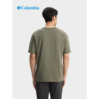 Columbia哥伦比亚2025春夏户外短袖男吸湿透气圆领运动半袖T恤XE9502 397 XL （185/104A）