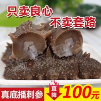 七叶岛七叶岛底播海参即食深海辽刺参海渗非大连淡 甄选即食海参1斤 13-18只   独立包装