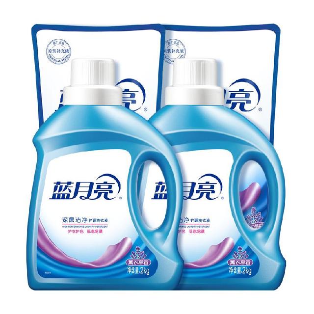 88VIP：蓝月亮 Bluemoon 洗衣液低泡12斤家庭装
