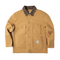 马登女装 美式复古密歇根夹克纯棉帆布翻领长袖上衣外套女春秋款